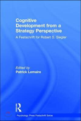 Cognitive Development from a Strategy Perspective