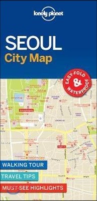 Lonely Planet Seoul City Map