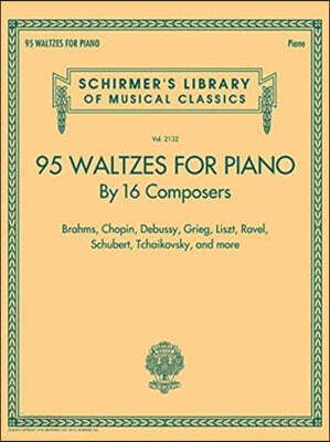 95 Waltzes by 16 Composers for Piano