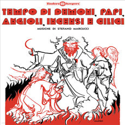 Stefano Marcucci - Tempo Di Demono, Papi, Angioli, Incensi E Cilici (10" Vinyl LP)(Soundtrack)