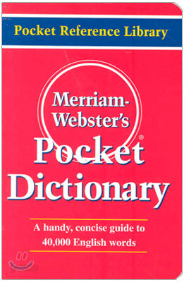 Merriam-Webster's Pocket Dictionary