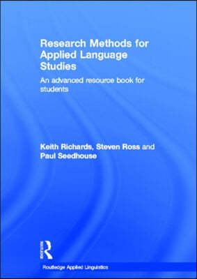 Research Methods for Applied Language Studies