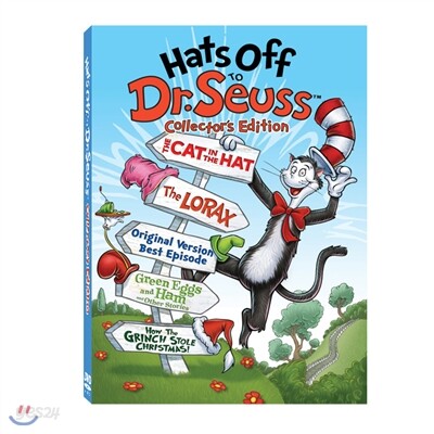 DVD닥터수스 Dr.Seuss 오리지널버전 베스트콜렉션 유아영어DVD 4종