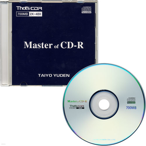 다이요유덴 That's 48배속 700MB Master of CD-R