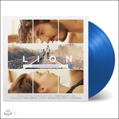 라이언 영화음악 (Lion OST by Dustin O'Halloran & Hauschka 더스틴 오홀로란, 하우쉬카) [블루 컬러 디스크 LP]