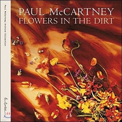 Elvis Costello,Paul McCartney,David Gilmour — Paul McCartney (폴 매카트니) - Flowers In The Dirt 앨범 커버