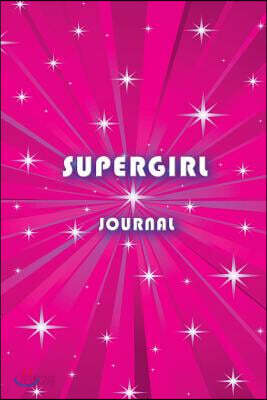 Journal: Supergirl 6x9 - GRAPH JOURNAL - Journal with graph paper pages, square grid pattern