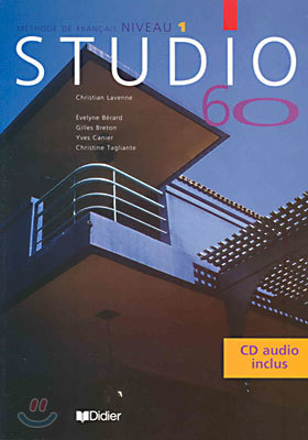 Studio 60 Niveau 1, Livre d'eleve (+ CD)