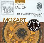 Talich Quartet (Le Quatuor Talich) / 모차르트 : 현악 사중주 2-7번 (Mozart : String Quartets Nos.2-7) (수입/미개봉/cal5246)