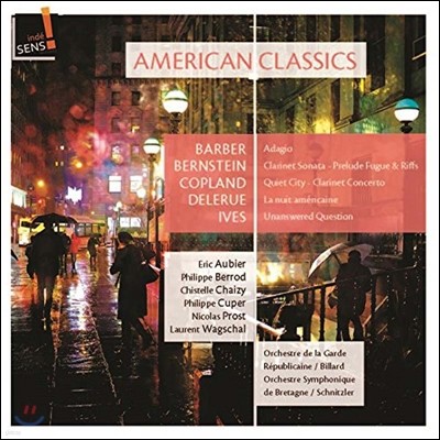 Eric Aubier / Nicolas Prost ޸ĭ ŬĽ - 鸣 / ÷ / Ÿ / ̺꽺 / ٹ: ǰ  (American Classics - Barber, Copland, Bernstein, Delerue, Ives)