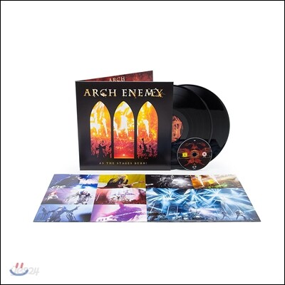 Arch Enemy (아치 에너미) - As The Stages Burn!: Live in Wacken (2016년 독일 바켄 라이브) [2LP+DVD]