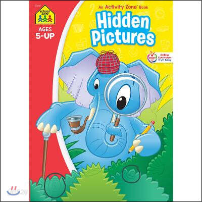 School Zone Hidden Pictures 96-Page Workbook