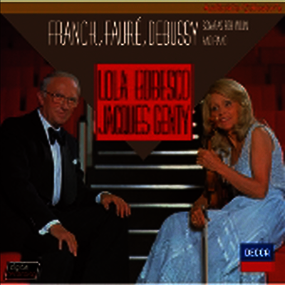 프랑크, 포레, 드뷔시: 바이올린 소나타 (Franck, Faure, Debussy: Violin Sonata) (Tower Records Ltd. Ed)(일본반)(CD) - Lola Bobesco