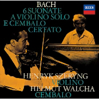 : ̿ø ڵ带  6 ҳŸ (Bach: 6 Sonatas for Violin & Harpsichord BWV1014-1019) (Tower Records Ltd. Ed)(2CD)(Ϻ) - Henryk Szeryng