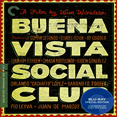 Criterion Collection: Buena Vista Social Club (부에나 비스타 소셜 클럽)(한글무자막)(Blu-ray)