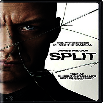 Split (23 아이덴티티)(지역코드1)(한글무자막)(DVD)