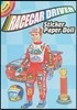 Racecar Driver Sticker Paper Doll