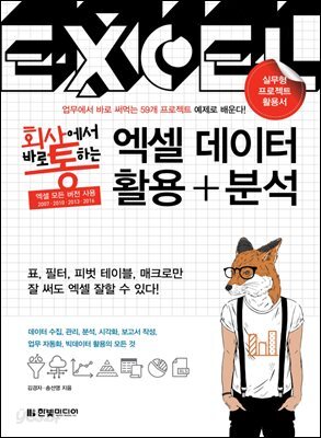 회사에서 바로 통하는 엑셀 데이터 활용 분석