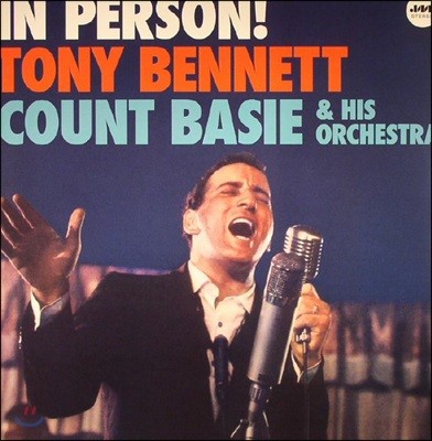 Count Basie,Tony Bennett,The Count Basie Orchestra,Count Basie & His Orchestra — Tony Bennett / Count Basie Orchestra - In Person! 앨범 커버