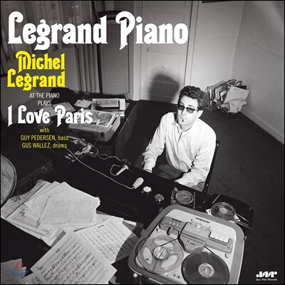 Michel Legrand,Gus Wallez,Guy Pedersen — Michel Legrand (미셸 르그랑) - Legrand Piano: I Love Paris 앨범 커버