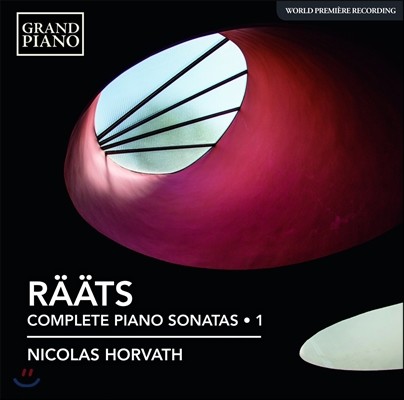 Nicolas Horvath 얀 래츠: 피아노 소나타 전곡 1집 - 1, 2, 3, 4, 9, 10번 (Jaan Raats: Complete Piano Sonatas 1) 니콜라 호르바트