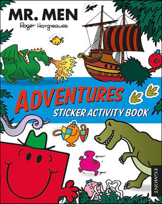 Mr Men Adventures Sticker Activity Book