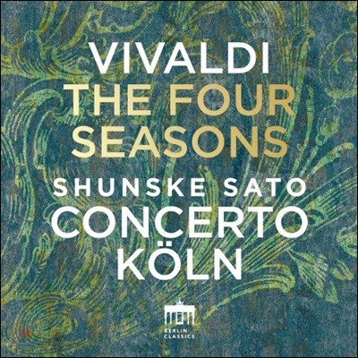 Shunske Sato / Concerto Koln 비발디: 사계, 협주곡 RV156, RV169 - 사토 순스케, 콘체르토 쾰른 [LP]