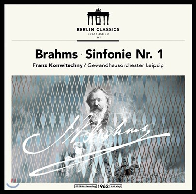 Gewandhaus Orchestra,Johannes Brahms,Franz Konwitschny — Franz Konwitschny 브람스: 교향곡 1번 - 프란츠 콘비츠니 (Brahms: Symphony Op.68) 앨범 커버