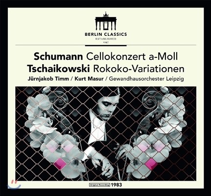 Jurnjakob Timm / Kurt Masur : ÿ ְ / Ű:  ְ (Schumann: Cello Concerto / Tchaikovsky: Rococo Variations) [LP]