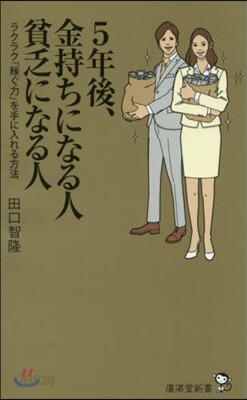 5年後,金持ちになる人貧乏になる人