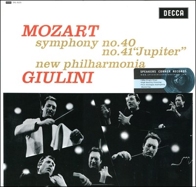 Carlo Maria Giulini Ʈ:  40, 41 '` (Mozart: Symphony No.40, No.41 "Jupiter")