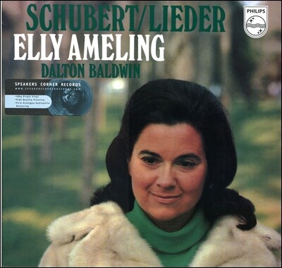 Elly Ameling, Dalton Baldwin — Elly Ameling 슈베르트: 가곡집 (Schubert : Lieder) 엘리 아멜링 앨범 커버