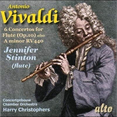 Harry Christophers 비발디: 6개의 플루트 협주곡 (Vivaldi: Flute Concertos op.10)