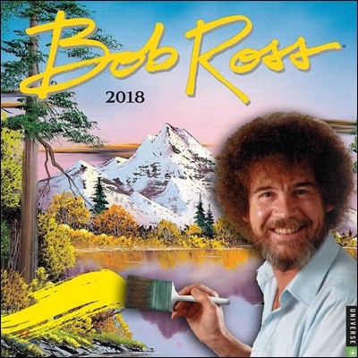 Bob Ross 2018 Calendar