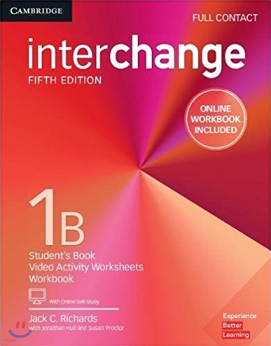 Interchange Level 1b Full Contact with Online Self-Study and Online Workbook