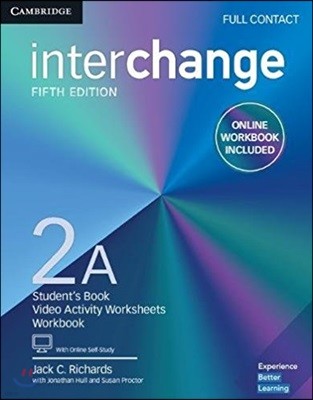 Interchange Level 2a Full Contact with Online Self-Study and Online Workbook [With Online Workbook]