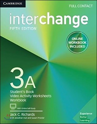 Interchange Level 3a Full Contact with Online Self-Study and Online Workbook [With eBook]