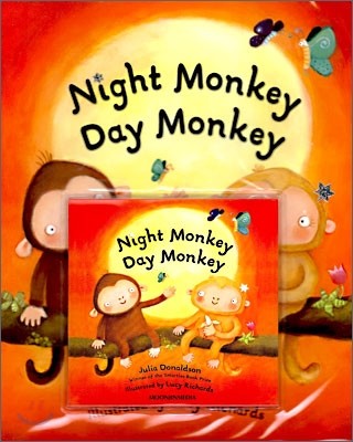 Night Monkey, Day Monkey (Paperback & CD Set)