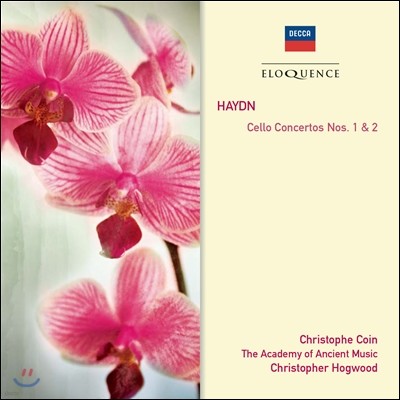 Christophe Coin / Christopher Hogwood ̵: ÿ ְ 1, 2 (Haydn: Cello Concertos) ũ ھ, ũ ȣ׿