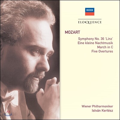 Istvan Kertesz 모차르트: 교향곡 36번 '린츠', 아이네 클라이네 나흐트무지크, 행진곡과 서곡 (Mozart: Symphony K.425 'Linz', Eine Kleine Nachtmusik K.525, March & Overtures) 이스트반 케르테스