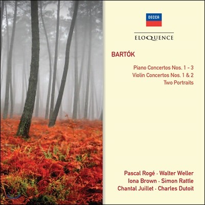 ȭ / Pascal Roge ٸ: ǾƳ ְ 1-3, ̿ø ְ 1-2 (Bartok: Piano Concertos, Violin Concertos)