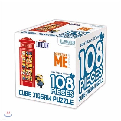 슈퍼배드 큐브 직소 퍼즐 108조각 런던