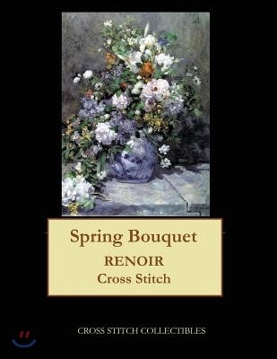 Spring Bouquet: Renoir cross stitch pattern