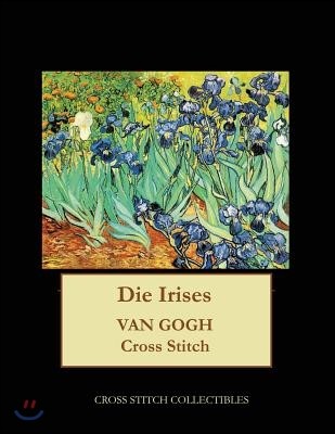 Die Irises: Van Gogh cross stitch pattern