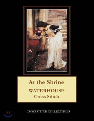 At the Shrine: Waterhouse cross stitch pattern
