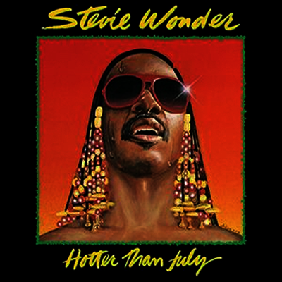 Stevie Wonder — Hotter Than July (Gatefold) 앨범 커버