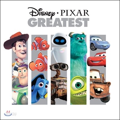 디즈니 & 픽사 초기 애니메이션 OST 모음집 (Disney / Pixar Greatest Soundtrack)