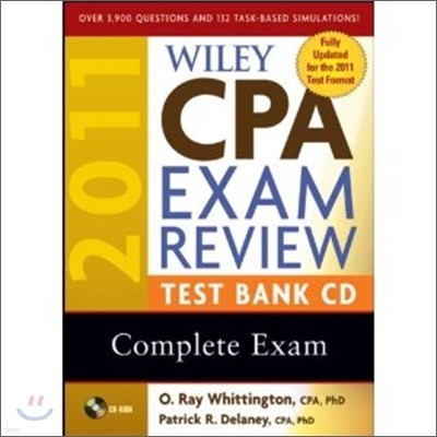 Wiley CPA Exam Review 2011 Test Bank CD , Complete Exam [CD-ROM]