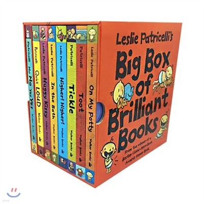 Leslie Patricelli's Big Box of Brilliant Books (8 Board Books)