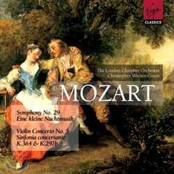 Mozart : Symphony No.29ㆍViolin Concerto No.5 etc. : Christopher Warren-Green